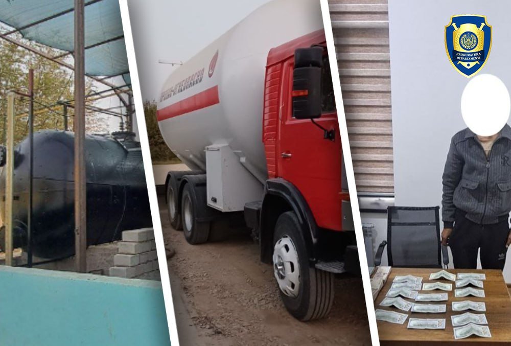 Кўкдала туманида суюлтирилган газни сотаётган шахслар ушланди